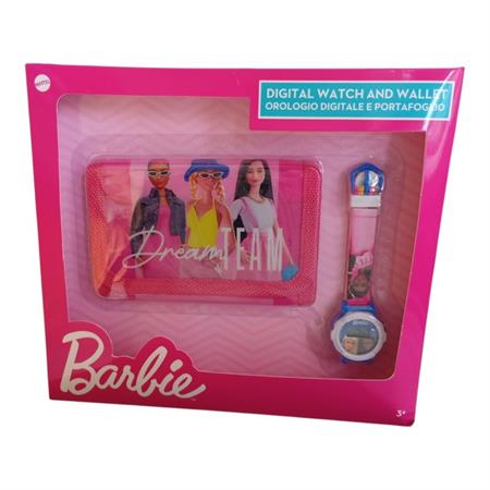 SET REGALO BARBIE PORTAFOGLIO E OROLOGIO  GNT01BR