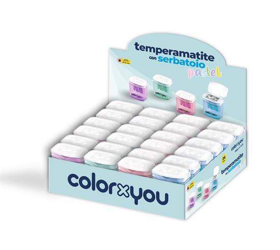 TEMPERAMATITE CON CONTENITORE PASTEL COLORXYOU TOP 11083 TEMPERAMATITE CON CONTENITORE PASTEL COLORXYOU TOP 11083