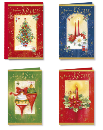 BIGLIETTI DI NATALE 8X13 ASS. 120PZ NT8546 BIGLIETTI DI NATALE 8X13 ASS. 120PZ NT8546