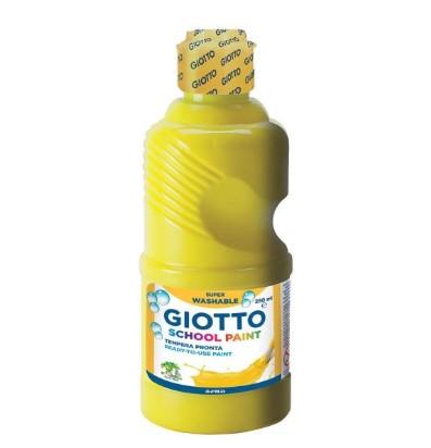 GIOTTO TEMPERA LIQUIDA 250ML GIALLO 530802 GIOTTO TEMPERA LIQUIDA 250ML GIALLO 530802