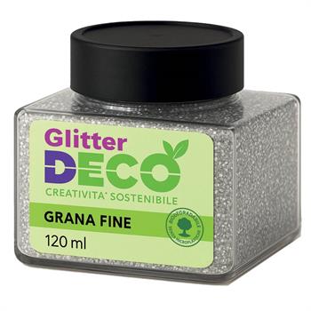 GLITTER GRANA FINE ARGENTO 120ML    13398/02