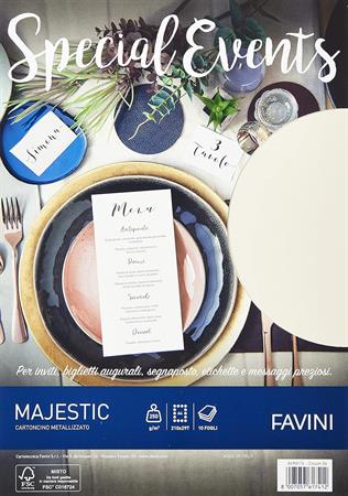CARTA EVENTS FAVINI A4 AVORIO 10FF 250GR   A69Q174