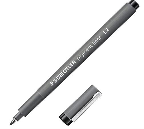 PENNARELLI STAEDTLER PIGMENT LINER  1,2MM NERO 30812-904