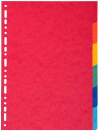 DIVISORI A4 RICICLATO EXACOMPTA 220G-6        2006E