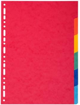 DIVISORI A4 RICICLATO EXACOMPTA 220G-6        2006E