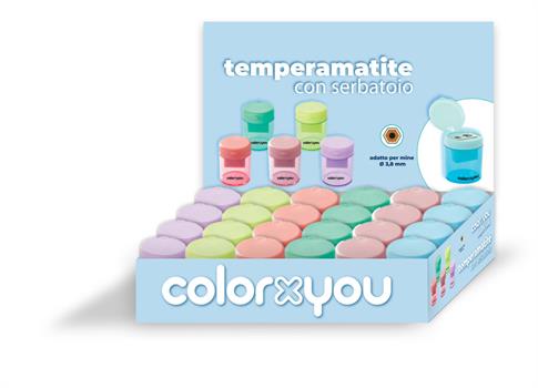 TEMPERAMATITE C/SERBATOIO COLORXYOU PASTELLO  11001