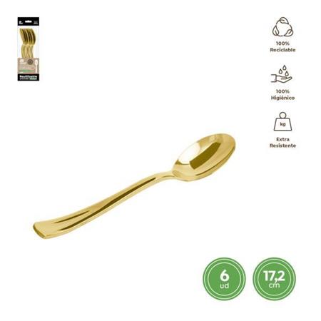 CUCCHIAIO ORO 6PZ                   1774R