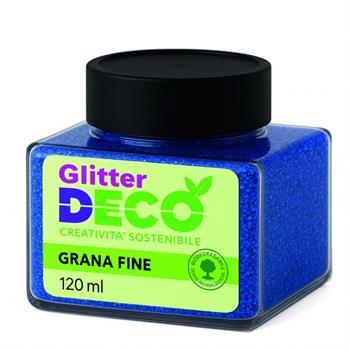 GLITTER GRANA FINE BLU 120ML        13398/04