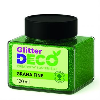 GLITTER GRANA FINE VERDE 120ML      13398/05