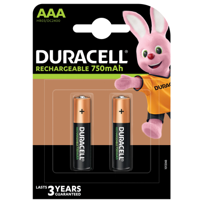 BATTERIE DURACELL RICARICABILI MINI STILO    AAA/2