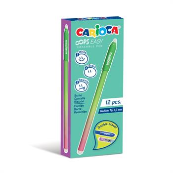 PENNA CARIOCA OOPS EASY CANCELLABILE VERDE       43500/04