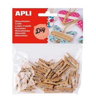 MOLLETTINE IN LEGNO 45PZ APLI 13478