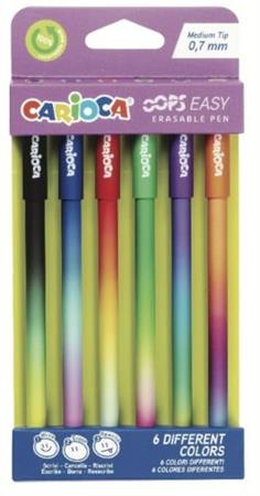 BLISTER PENNE CARIOCA OOPS EASY 0,7MM 6PZ 41027