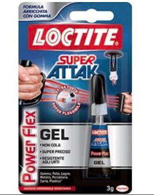 LOCTITE COLLA SUPER ATTAK GEL POWER 3GR CONF.24 TUBETTI 2947515