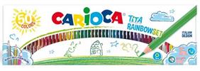 MATITE COLORATE TITA RAINBOW CARIOCA 50PZ   42990