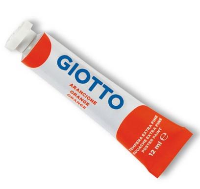 GIOTTO TUBETTI TEMPERA 12 ML ARANCIONE 05 352005