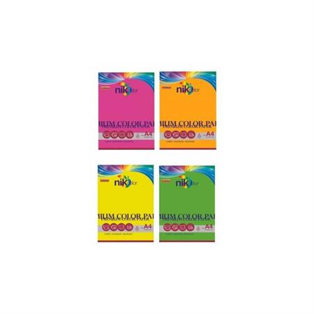 CARTA FOTOCOPIE COLORATA 160GR. A4 FLUO 125FF   23NIK123