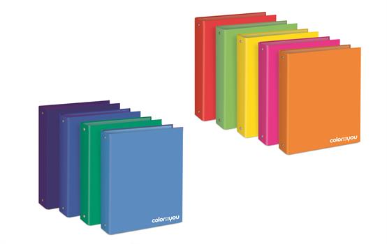 CARTELLA CON ANELLI TOPQUALITY ASS. A4 D.30     10573