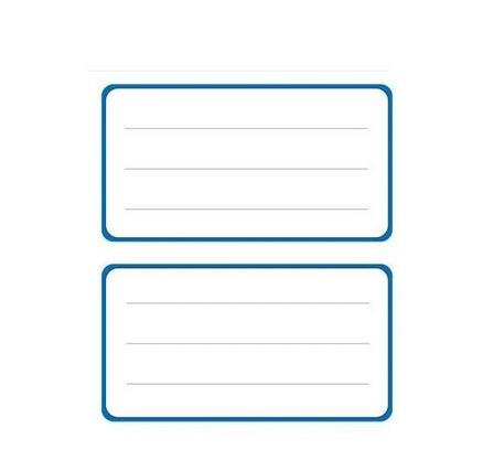 ETICHETTE ADESIVE 70X37 BORDO+RIGHE NIKOFFICE 42NIK116/1