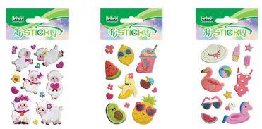 STICKERS 3D MY STICKY GIRL ASS. LEBEZ A913