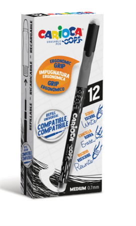 PENNA CARIOCA OOPS CANCELLABILE NERO 43039/01