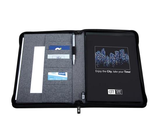 PORTABLOCCO IN TESSUTO A4 NERO LEBEZ 61917