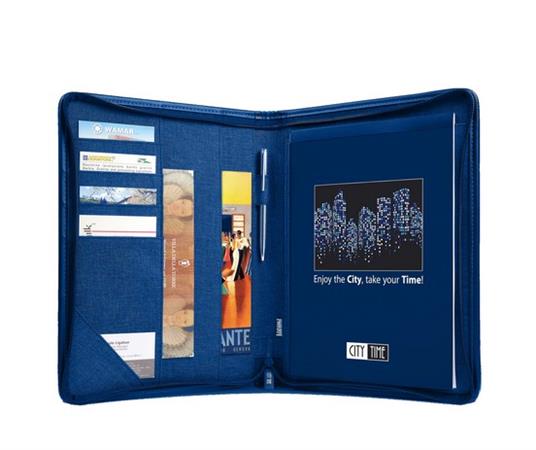 PORTABLOCCO SPINNER A4 BLU LEBEZ 61299