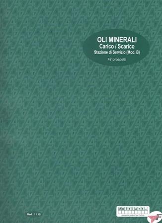 REGISTRO CARICO-SCARICO OLI MINERALI MOD.B 1110