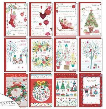 BIGLIETTI DI NATALE 9X14 DA 5PZ     Z ASS. KARTOS 04498100