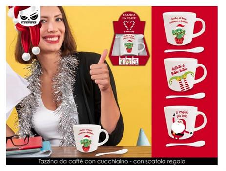 TAZZINA NATALIZIA IN CERAMICA ASS. XT2863