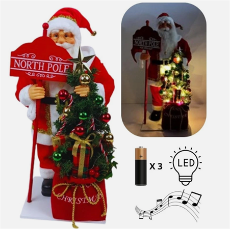 BABBONATALE CM.65 C/LUCI E SUONI