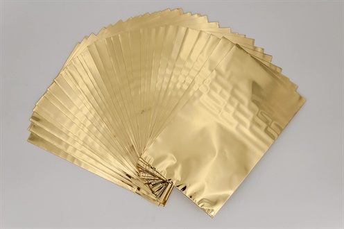 BUSTE METALLIZATE ORO 35X50 50PZ