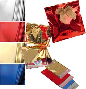 BUSTE METAL ORO 25X40 50PZ          103555