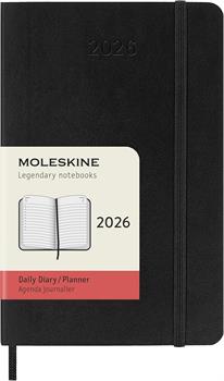 AGENDA MOLESKINE MORBIDA A6 NERO