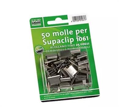 MOLLE DI RICAMBIO IN ACCIAIO PER SUPACLIP 50PZ 1061