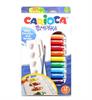 CARIOCA 12 TUBETTI TEMPERA 10 ML CON TAVOLOZZA 40012