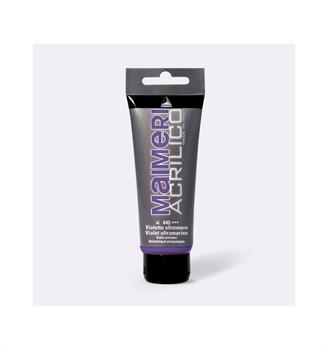 TUBO ACRILICO COLORE 75ML VIOLETTO OLTREMARE MAIMERI 440