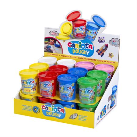 ESP.PASTA DA MODELLARE CARIOCA DOUGHY 120GR       42180