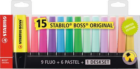 EVIDENZIATORE STABILO 15PZ 7015-01
