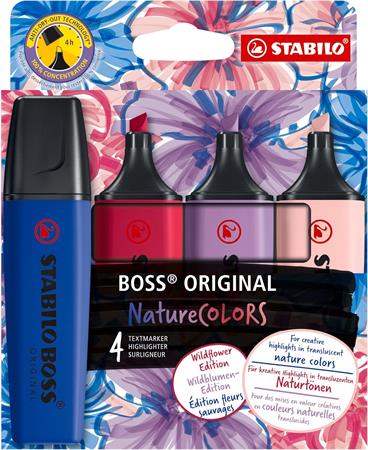 EVIDENZIATORE STABILO NATURE 4PZ            70/4-1-103-5