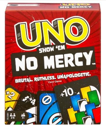 GIOCO CARTE UNO NO MERCY       HMV18