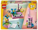 LEGO CREATOR 3 IN 1 MACCHINA DA SCRIVERE CON FIORI 31169