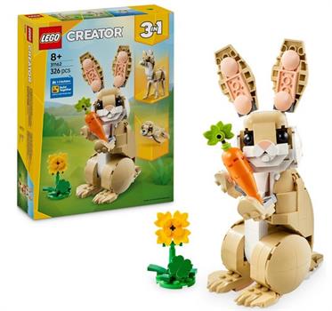 LEGO CREATOR 3 IN 1 ADORABILE CONIGLIO 31162