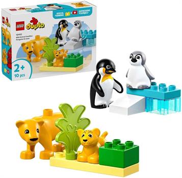 LEGO DUPLO FAMIGLIA ANIMALI PINGUINI        10442