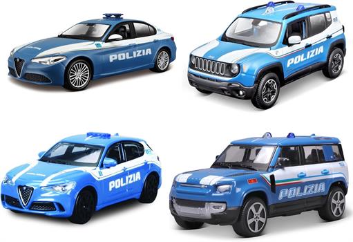 MODELLINI AUTO BURAGO POLIZIA 1/43            01322