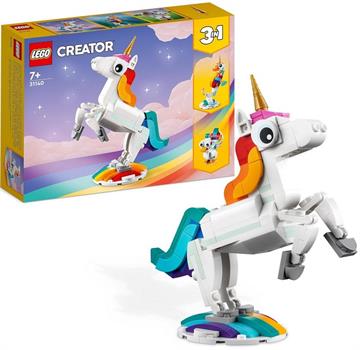 LEGO CREATOR 3IN1 UNICORNO MAGICO 31140