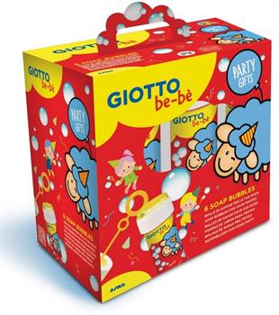 GIOTTO BE-BÈ BOLLE DI SAPONE 6PZ          472000