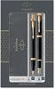 SET PENNA PARKER IM 2PZ NERO LUCIDO FINITURE ORO 2093216