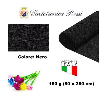CARTA CRESPA NERO 340 40 GR.