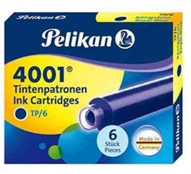 CARTUCCE STILOGRAFICHE PELIKAN 4001 BLU    ATM01